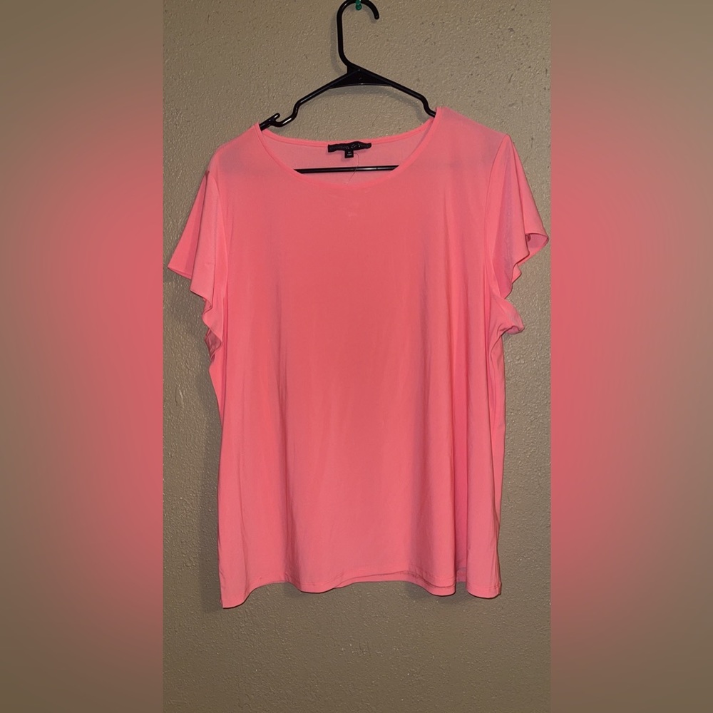 Pink Blouse By Preston & York
